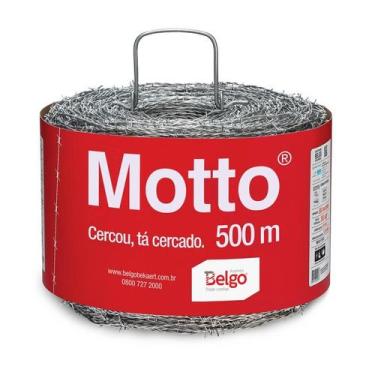 Imagem de Arame Farpado 500M F16 Motto Belgo