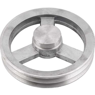 Imagem de Polia alumínio 200mm 2 canais perfil a - Vonder