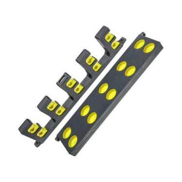 Imagem de Suporte Vertical De Parede Para 10 Varas De Pesca Em 4 Cores - Armazen