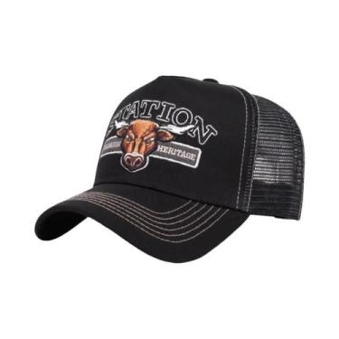 Imagem de Boné De Beisebol Unissex Moderno Estilo Hip Hop Com Tela De Proteção S