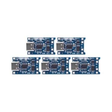 Imagem de Módulo Carregador De Bateria De Lítio 18650 Tipo-C USB C 5-50PCS 4.5V-