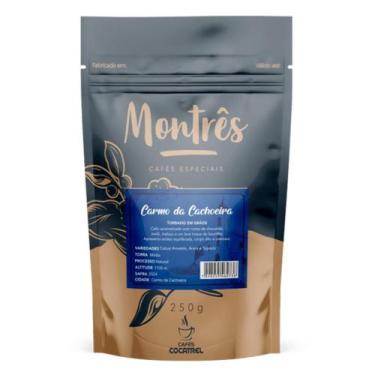 Imagem de Café Especial Montrês Carmo da Cachoeira, Torrado em Grãos - 250g