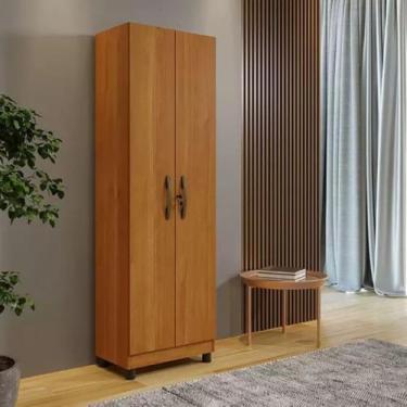 Imagem de Armário Multiuso Sparta 2 Portas 4 prateleiras Benetil, Cinamomo