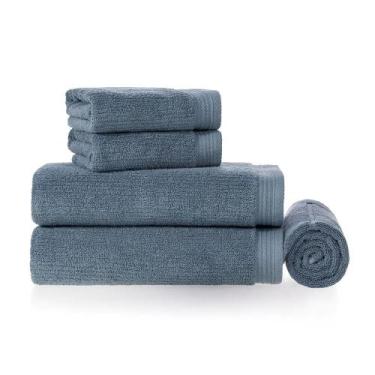 Imagem de Jogo de Toalhas / Banho Imperial - Karsten, AZUL SERENO