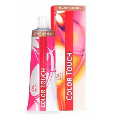 Imagem de Wella Color Touch Tonalizante 6/37 Louro Escuro Dourado Marrom Rich Naturals 60ml