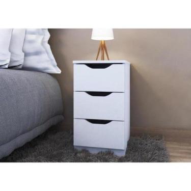 Imagem de Gaveteiro Multivisão 3 Gavetas Branco