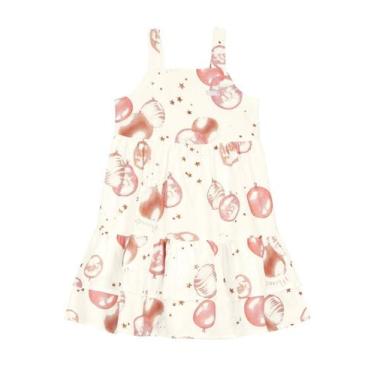 Imagem de Vestido infantil Mundi, Natural, 8
