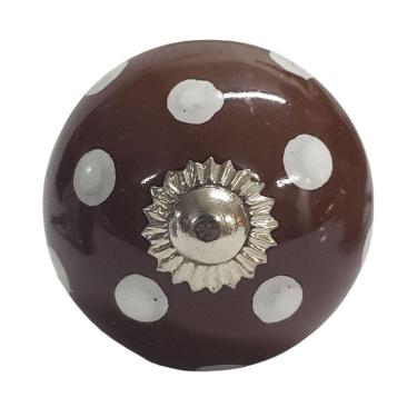 Imagem de Puxador Cerâmica Indiano Modelo 48