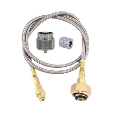 Imagem de Conjunto De Fogão a Gás Para Camping Ao Ar Livre Com Adaptador MAPP, V