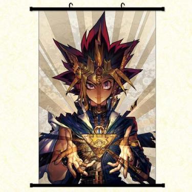 Imagem de Pintura de parede Scroll Yu-Gi-Oh Yugi Muto 40x60cm - Taiyuanketanmaoy
