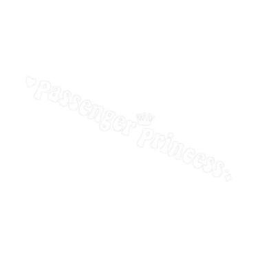 Imagem de Adesivos De Carro Princesa 15x2.3CM Engraçados E Criativos Para Espelh