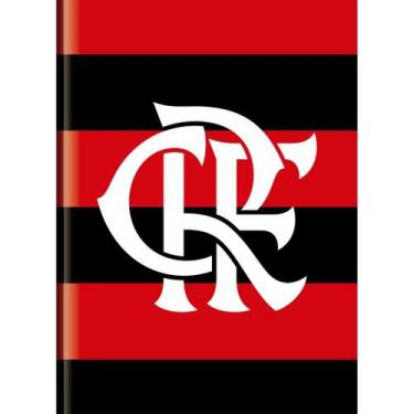 Imagem de Caderno Brochura Capa Dura Oficial Flamengo - - KIT