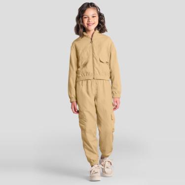 Imagem de Jaqueta infantil menina em microfibra amassada Brandili-Feminino