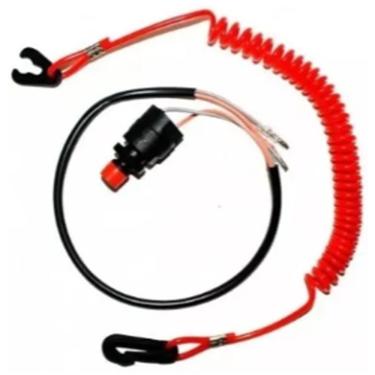 Imagem de Botão De Stop Corrente. Motor De Popa Iamaha