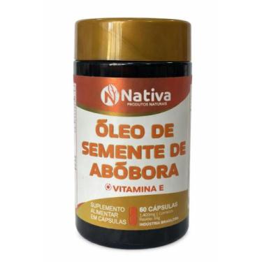 Imagem de Óleo de semente de abóbora 1400mg caps nativa