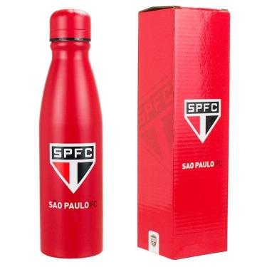 Imagem de Garrafa Redonda Alumínio 600ml - São Paulo-Unissex