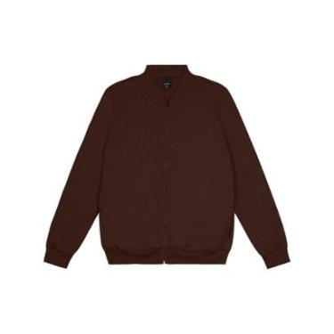 Imagem de Jaqueta Moletom Malwee 1000006666 Masculina Flanelada Algodão. T. P/XGG-Masculino