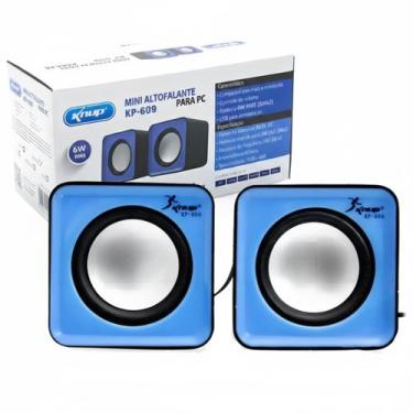 Imagem de Mini Caixa de Som Portátil e Potente Plug P2 - Knup