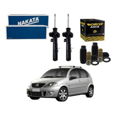 Imagem de Kit amortecedor dianteiro original citroën c3 1.4 2011 - Nakata