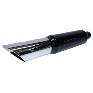 Imagem de Abafador Turbo JK Esportivo Ponteira Cromada Gol G2 G3 G4 G5 - DISKSCA