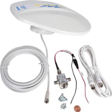 Imagem de Antena Tv Digital Marítima Nomade 24db Para Motorhome E Barco - SUPERG