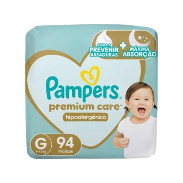 Imagem de Fralda Pampers Premium Care Tamanho G (9-13kg) 94 Unidades, G, 94 unid