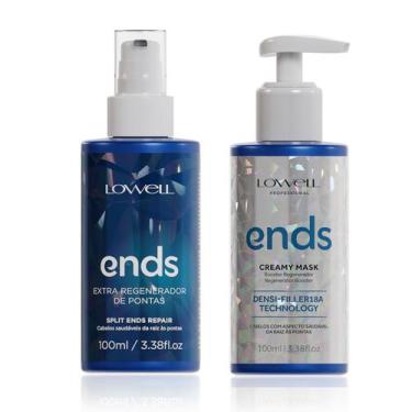 Imagem de Lowell Ends Regenerador Pontas Extra 100ml e Booster Mask 100ml