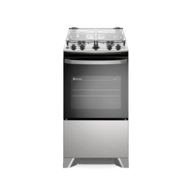 Imagem de Fogão 4 Bocas Electrolux Efficient com PerfectCook FE4IG Mesa de Inox 
