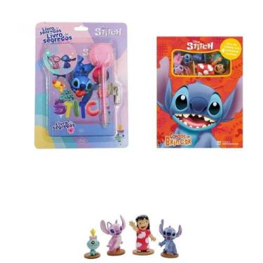 Imagem de Kit: Stitch Contos para Brincar + Disney - Livro De Segredos - Stitch 