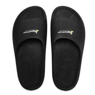 Imagem de Chinelo rider slide masculino drip 11983, Preto, Branco, 39