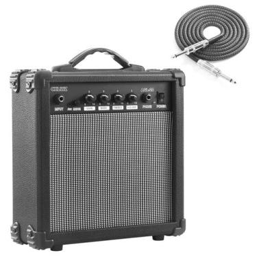 Imagem de Amplificador de Guitarra Elétrica Portátil CXLWZ 20W com Entrada para 
