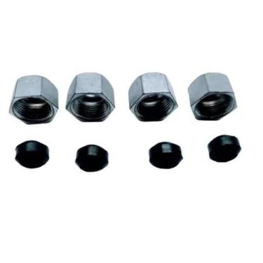 Imagem de 4 Anilha Vedante E 4 Porca Do Registro Fogão Cooktop Fischer