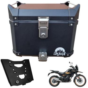 Imagem de Baú Bauleto Alumínio Preto Urban 35 L p/ Himalayan 450 Bráz - Bráz Ace