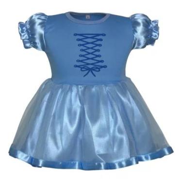 Imagem de Vestido Cinderela Mesvesário e Aniversario Vovó Caprichosa Kids, M