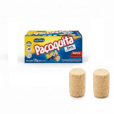 Imagem de Paçoca Paçoquita Zero Açúcar Santa Helena 120g Doce Saudável, 8 unidad