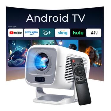 Imagem de Projetor WEMI X3 1080P Smart WiFi 6 Bluetooth 5.4