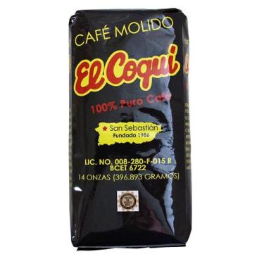Imagem de Café Moído CIZIG El Coqui 397g Pacote Porto Rico