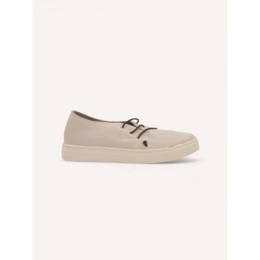 Imagem de Tênis Elástico Couro Off White - Daflon, 36