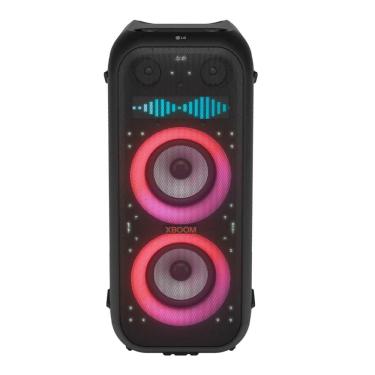 Imagem de Caixa de Som Portátil LG Xboom XL9T 1000W RMS Bluetooth com Função Karaokê e Iluminação Preto