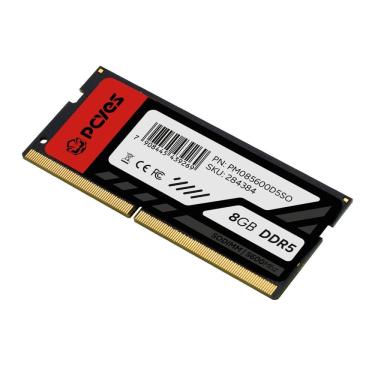 Imagem de Memória RAM Pcyes PM085600D5SO 8GB DDR5 5600MHz SODIMM para Notebooks