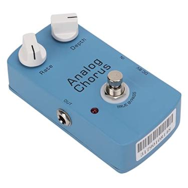 Imagem de True Bypass Effects, Classic BBD Chip JF ‑ 37 Analog Chorus Pedal Metal Transparent Tone Fresh Extensive 12mA Mini com Speed ​​Depth Knobs para guitarra elétrica