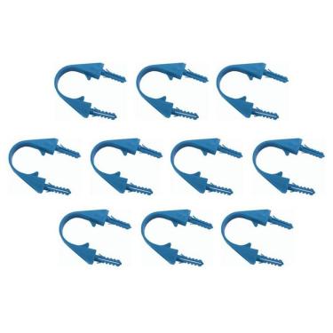 Imagem de Kit Topfusion Com 20 Peças - Suporte Fixo Azul Ppr Para Ar Comprimido Diâmetro 32mm