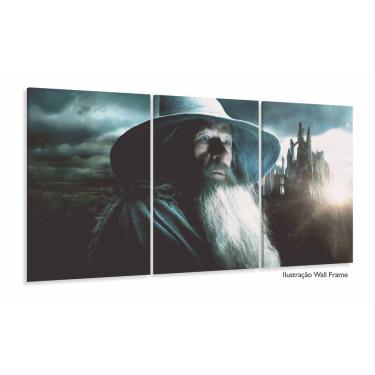 Imagem de Quadro Senhor Dos Anéis Gandalf Hobbit Para Quarto 120x60 3