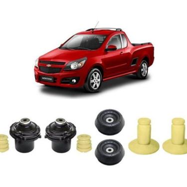 Imagem de 2 Kit Batente Coxim Dianteiro Traseiro Montana 2006 2007 08