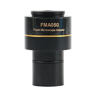 Imagem de Microscópio Adaptador 0,37X 0,5X 0,75X Microscópio, Lente Adaptador para 23,2 mm Interface Vídeo Microscópio Acessórios (Cor: FMA050 FMA075)