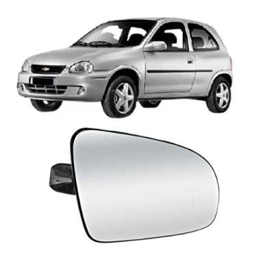 Imagem de LENTE RETROVISOR COM BASE CORSA 93-01 CLASSIC 94/ LD DIREITO