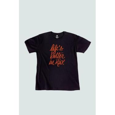 Imagem de Camiseta Life Better - Preto - Blu-X
