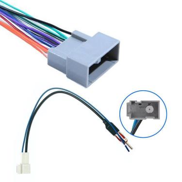 Imagem de Kit Chicote de Ligação + Chicote Adaptador de Antena Honda Fit 2015 à 2018 New Civic 2012 à 2016 CRV 2012 à 2017 City 2011 à 2017