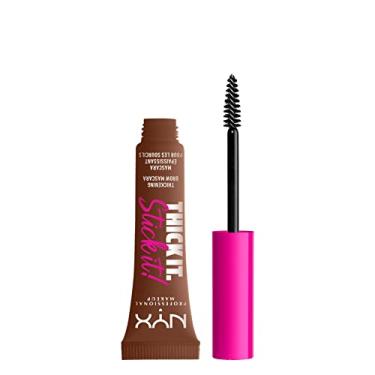 Imagem de NYX PROFESSIONAL MAKEUP Rímel espesso para sobrancelhas Thick It Stick It, gel para sobrancelhas - Rich Auburn