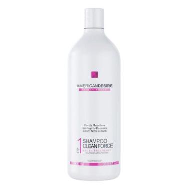 Imagem de Shampoo Clean Force Step 1 Fusion Brush American Desire - 1000ml